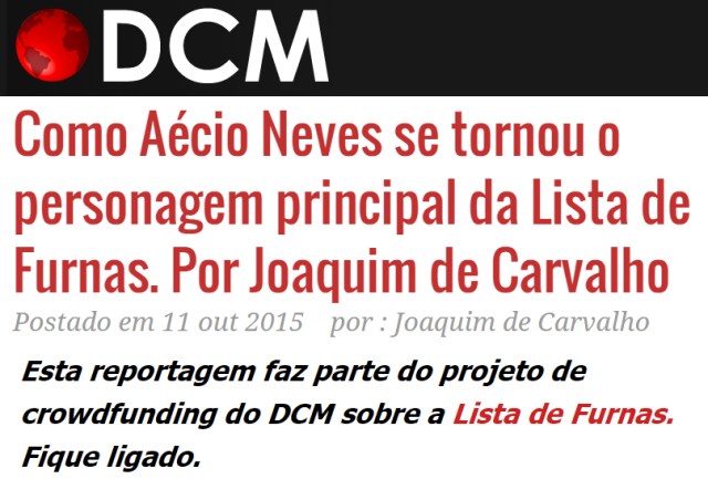 dcm aécio rei de furnas